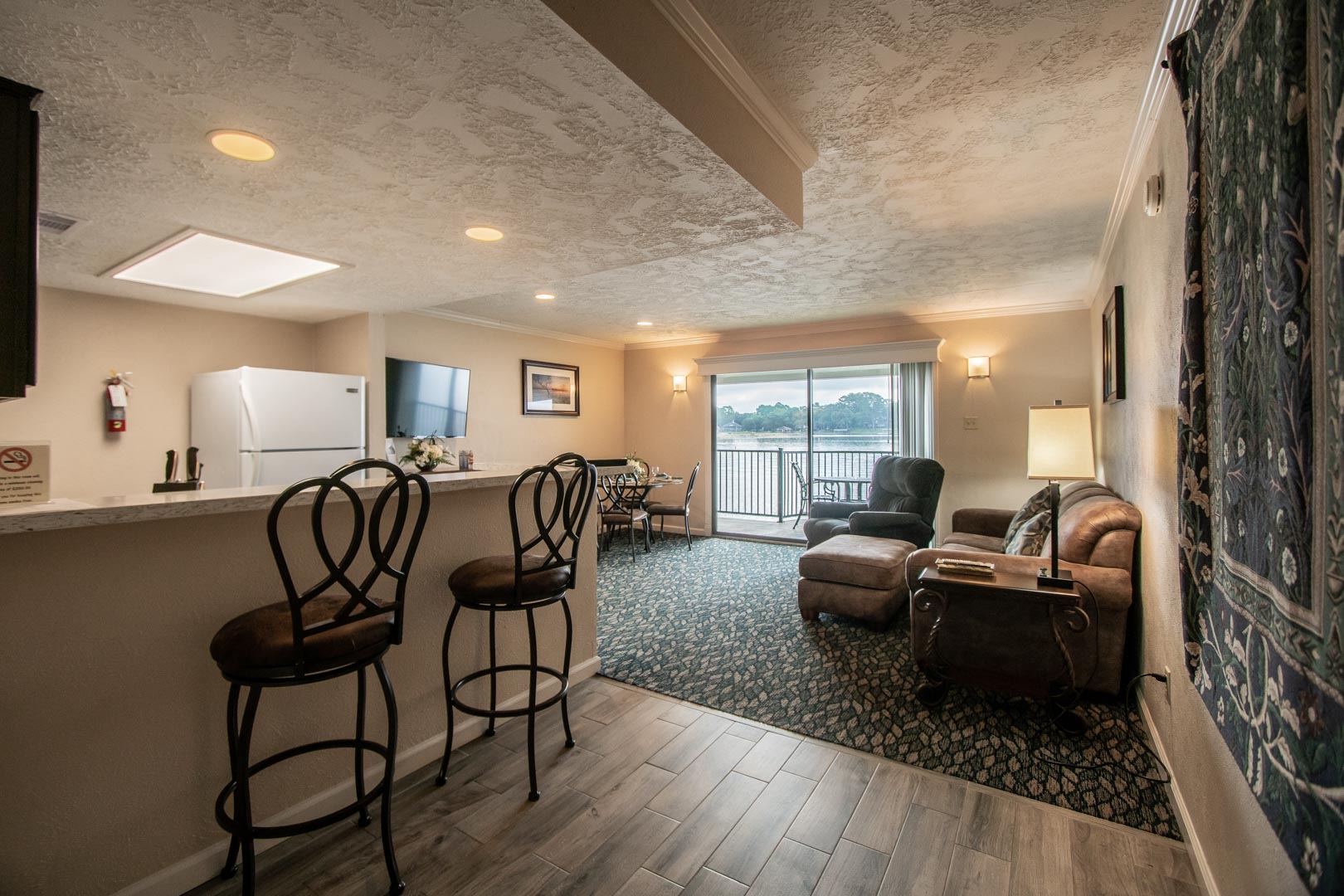 A fully equipped condominium at VRI's Landing at Seven Coves in Willis, TX.